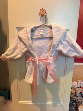 Baby Aspen princess Hooded Bath Robe